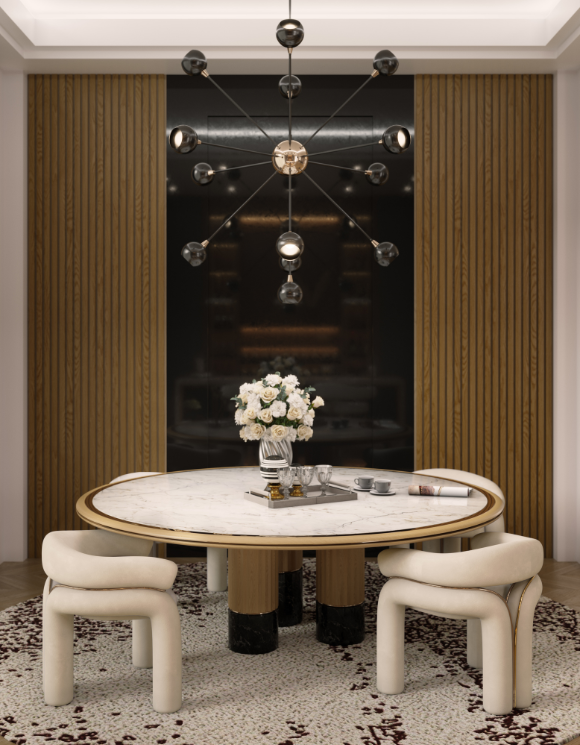 ANJELICA Round Dining Table