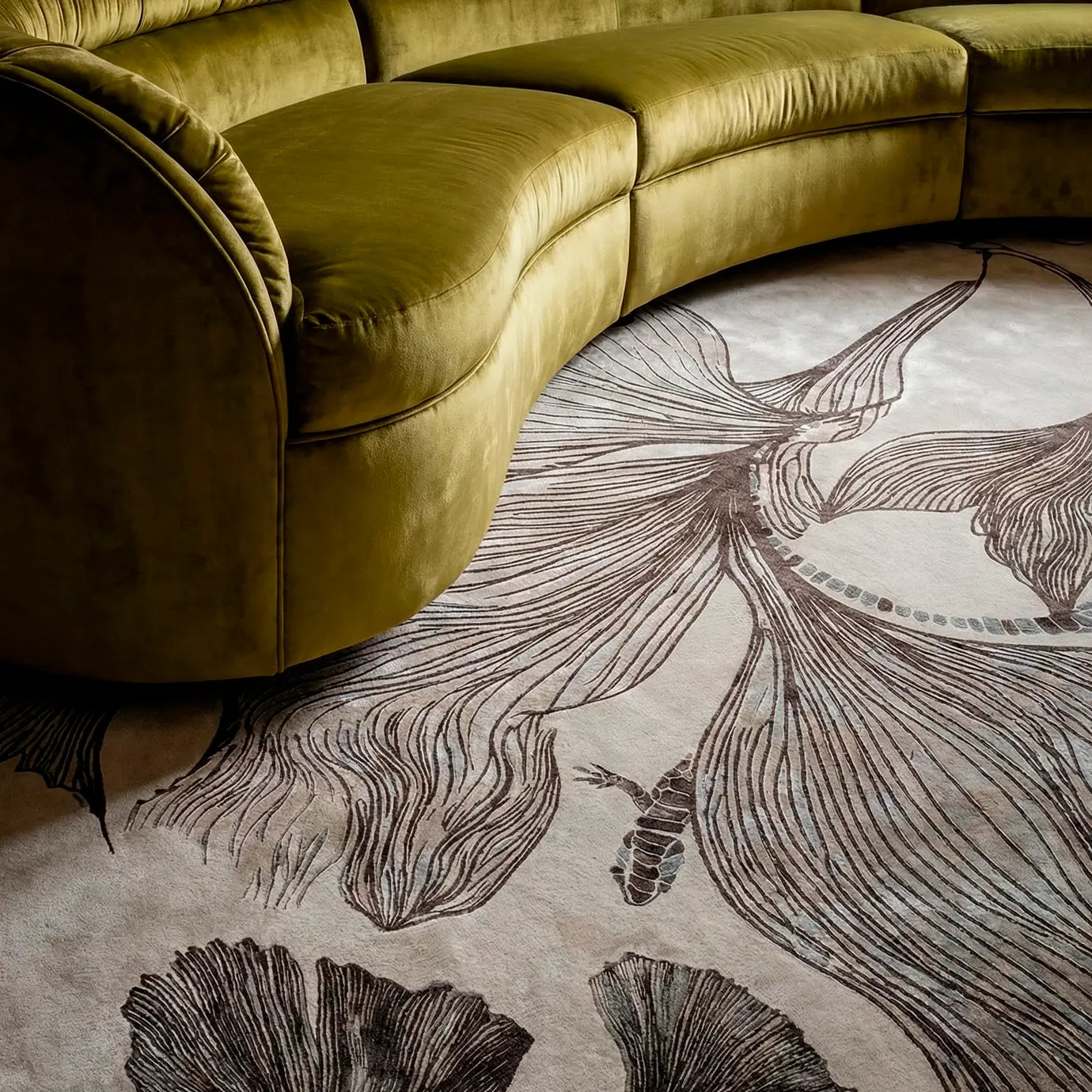 Flora Grey Rug