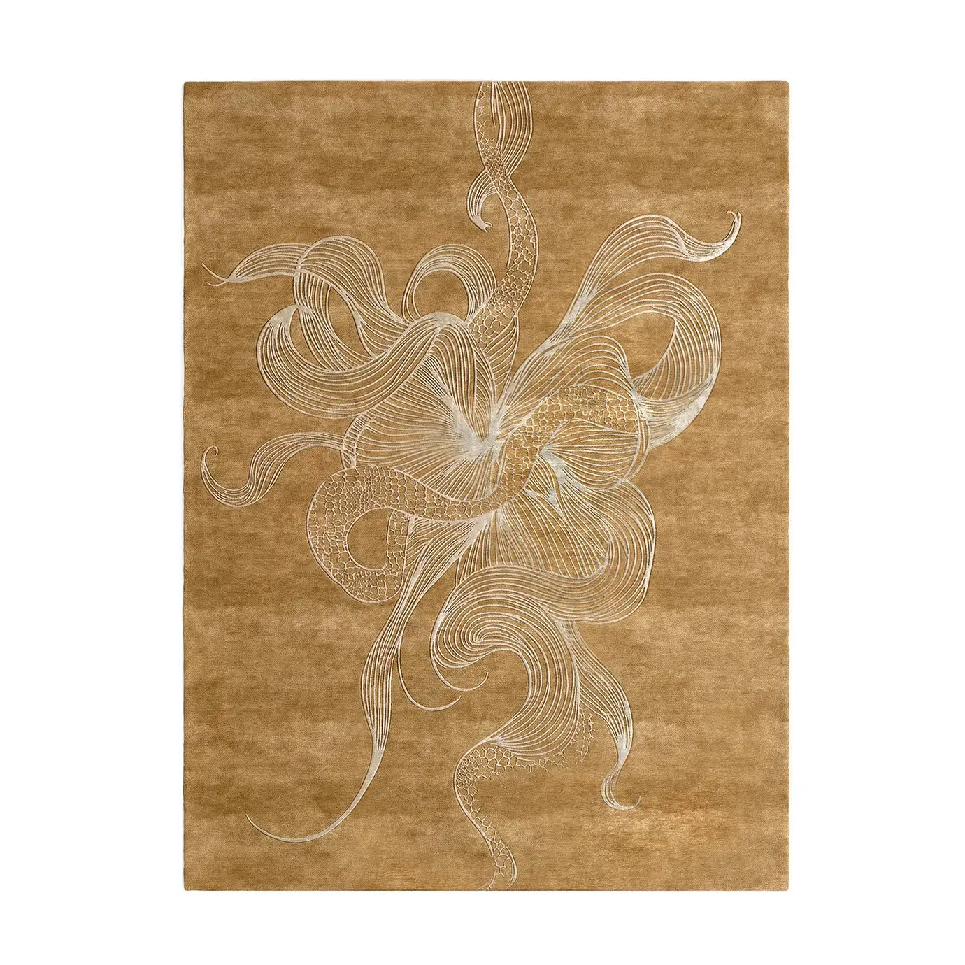 Serpenti Wheat Rug