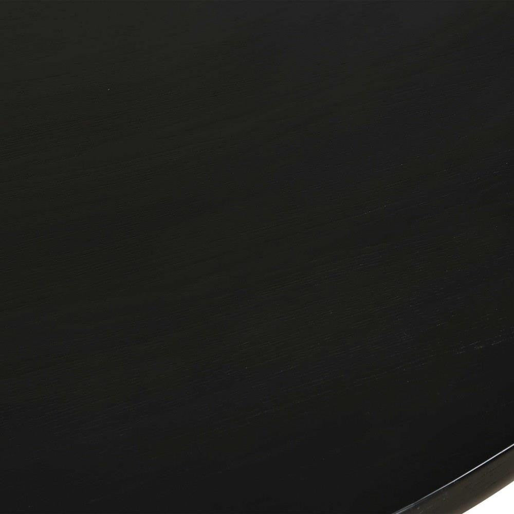 Uttermost Round Black Dining Table