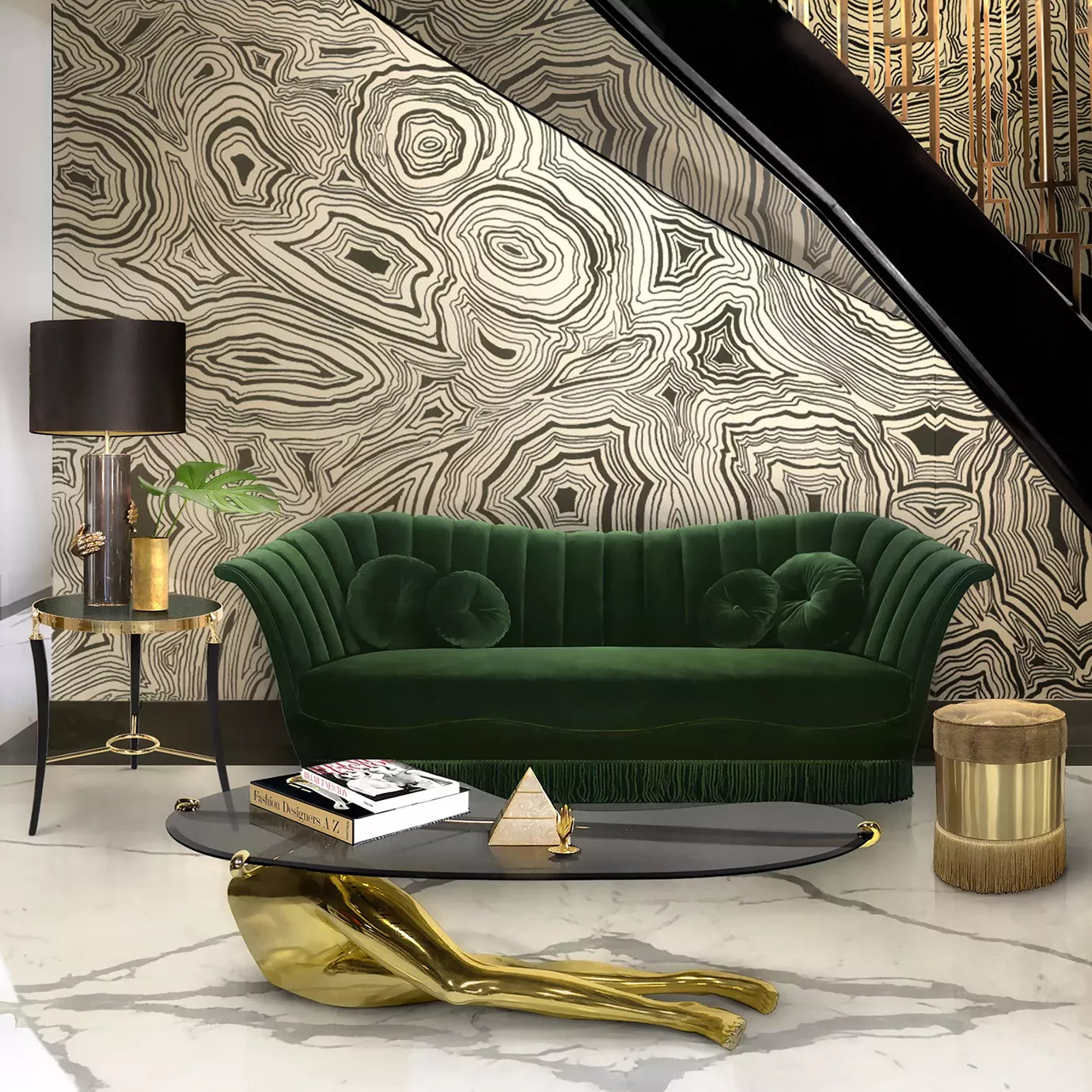 Caprichosa Fully Upholstered Sofa