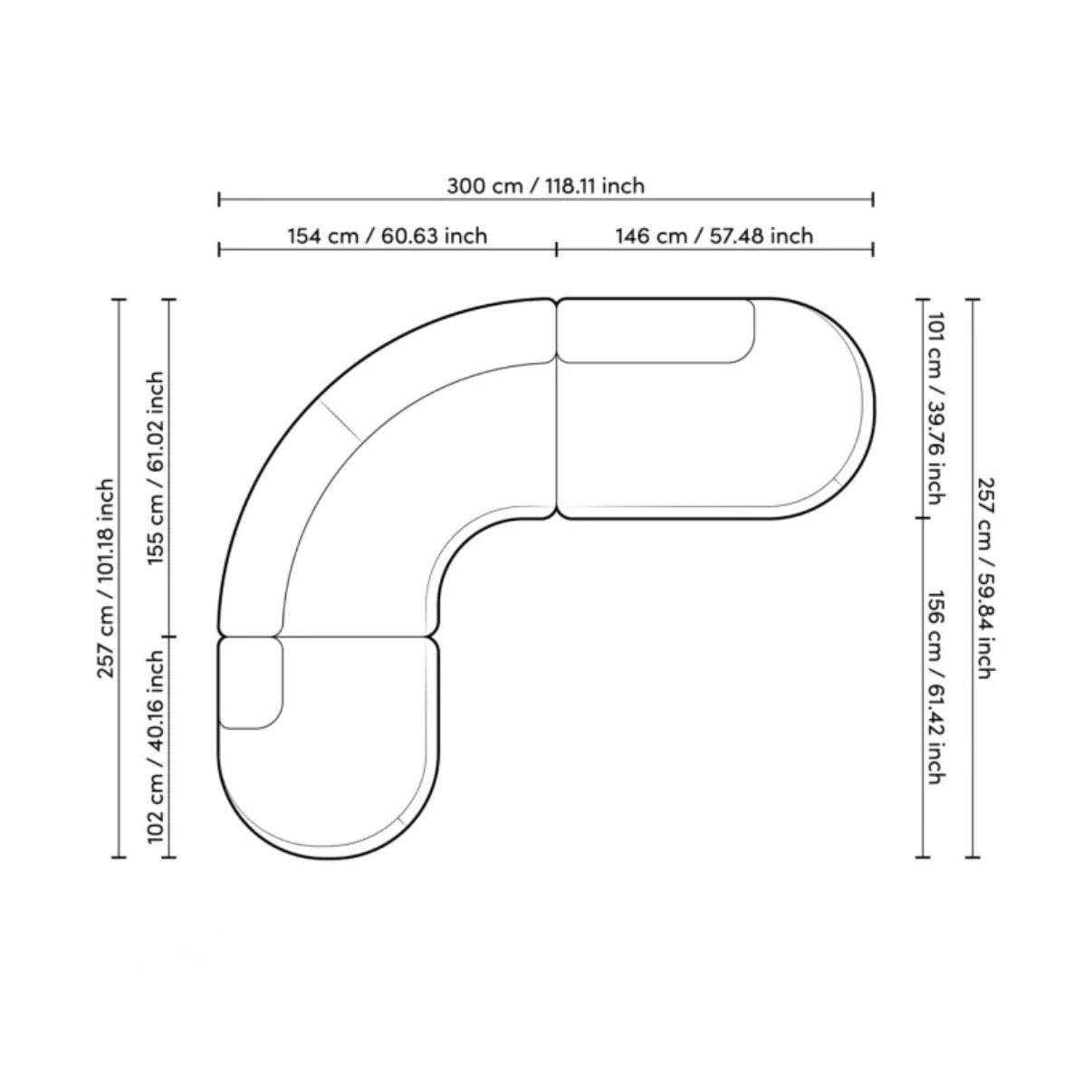 Sofa Björn L