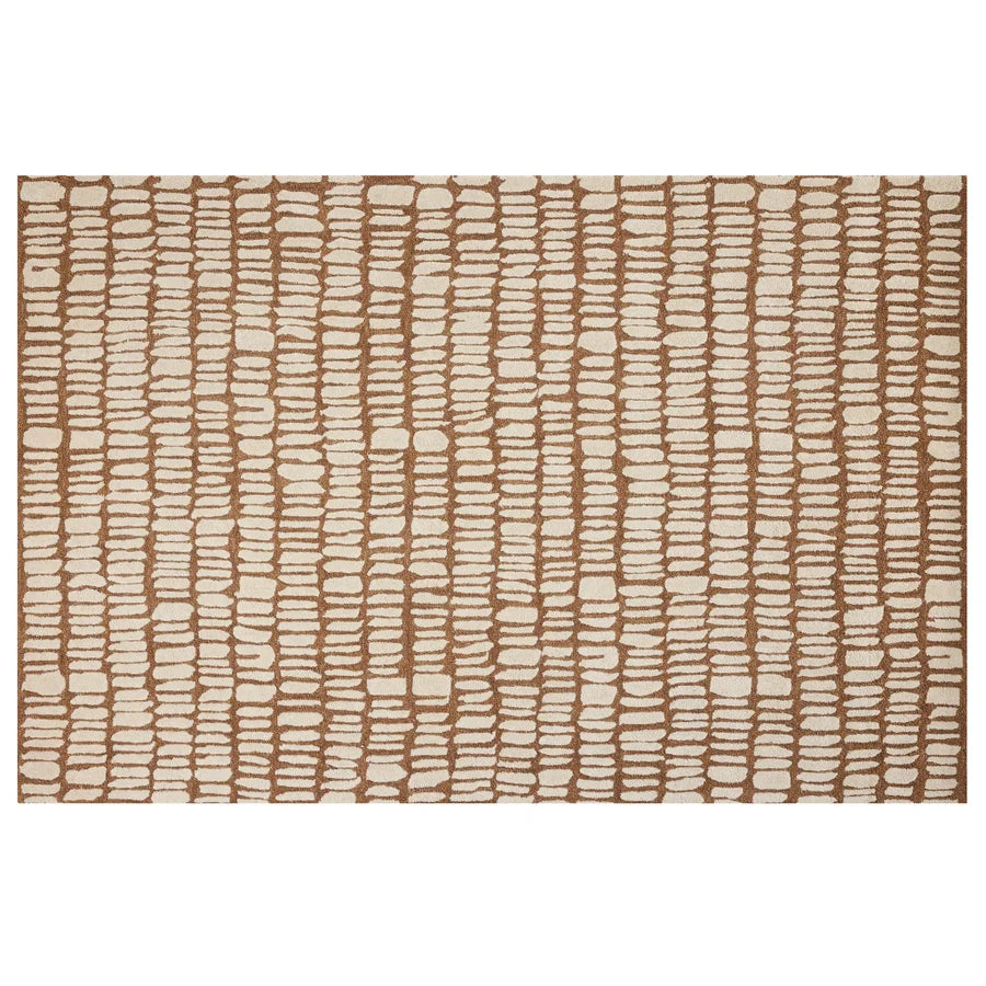 HAZEL Rug - Ivory & Cocoa 8X10