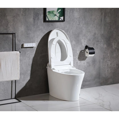 Elegant Kitchen and Bath Smart Round Bidet Toilet