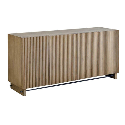 Uttermost Natural Wood 4 Door Cabinet