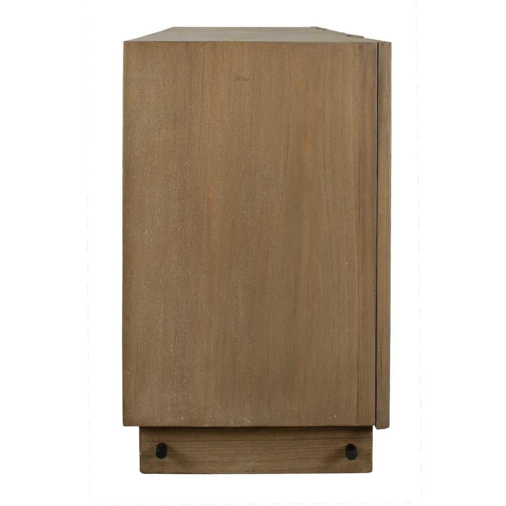 Uttermost Natural Wood 4 Door Cabinet