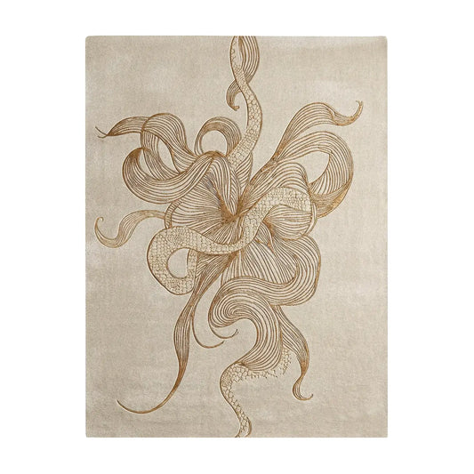Serpenti Beige Rug