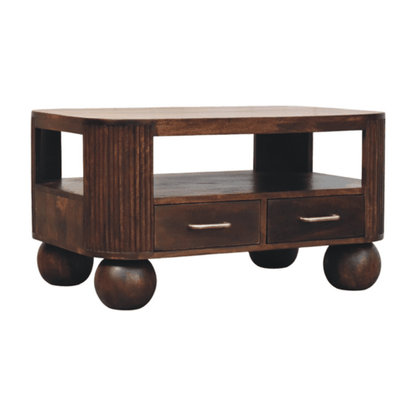 Sphere Leg Coffee Table