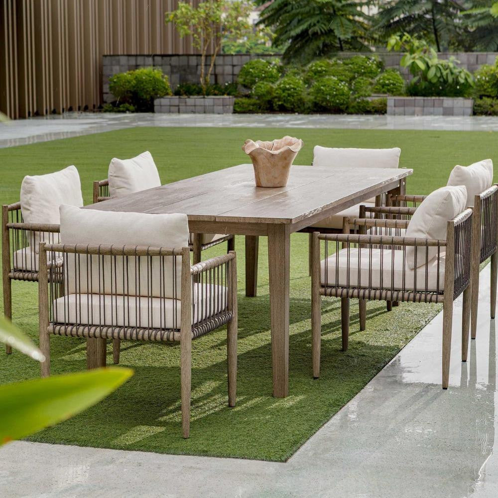 Uttermost Dark Gray Outdoor Dining Table