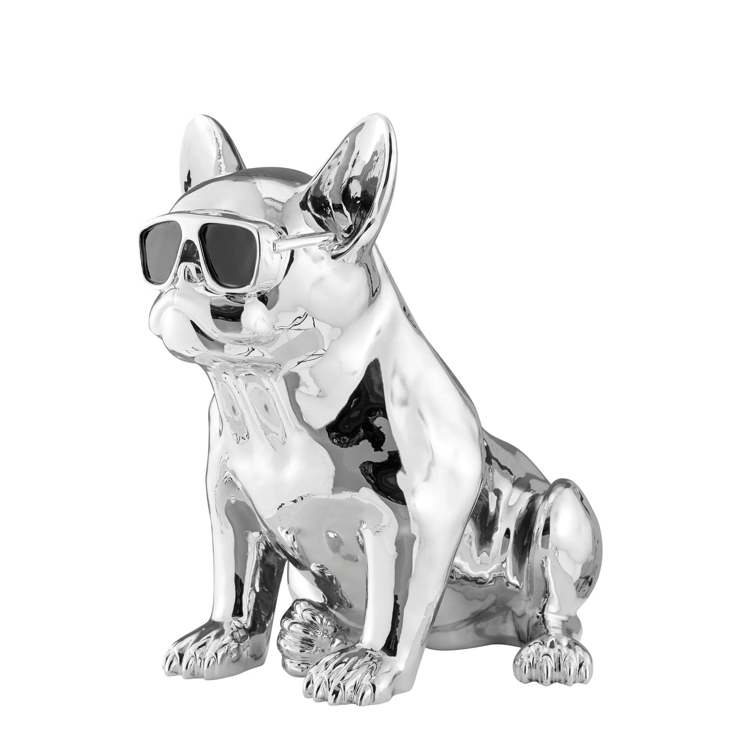 French Bulldog Sitting Sculpture