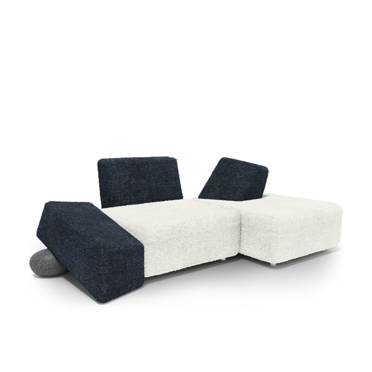 SARSEN Two Seat Modular Sofa
