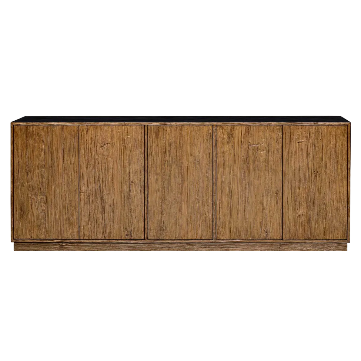 Uttermost 5 Door Wood Media Console