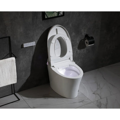 Elegant Kitchen and Bath Smart Round Bidet Toilet