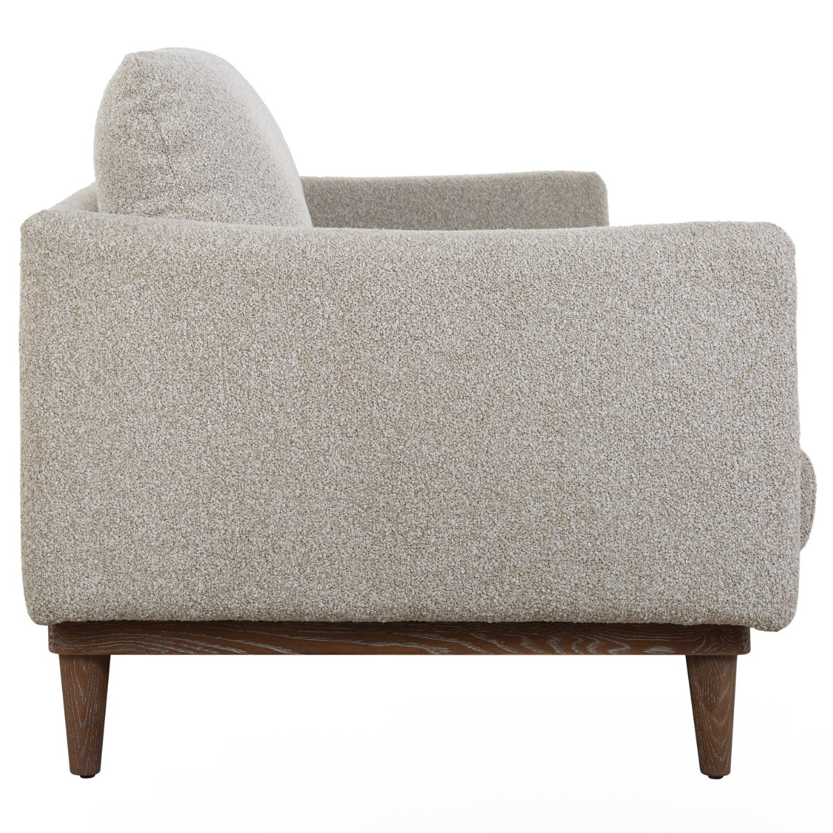 Uttermost Freefall Gray Ceruse Sofa