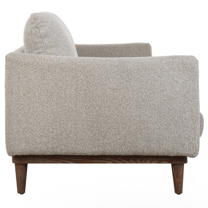 Uttermost Freefall Gray Ceruse Sofa