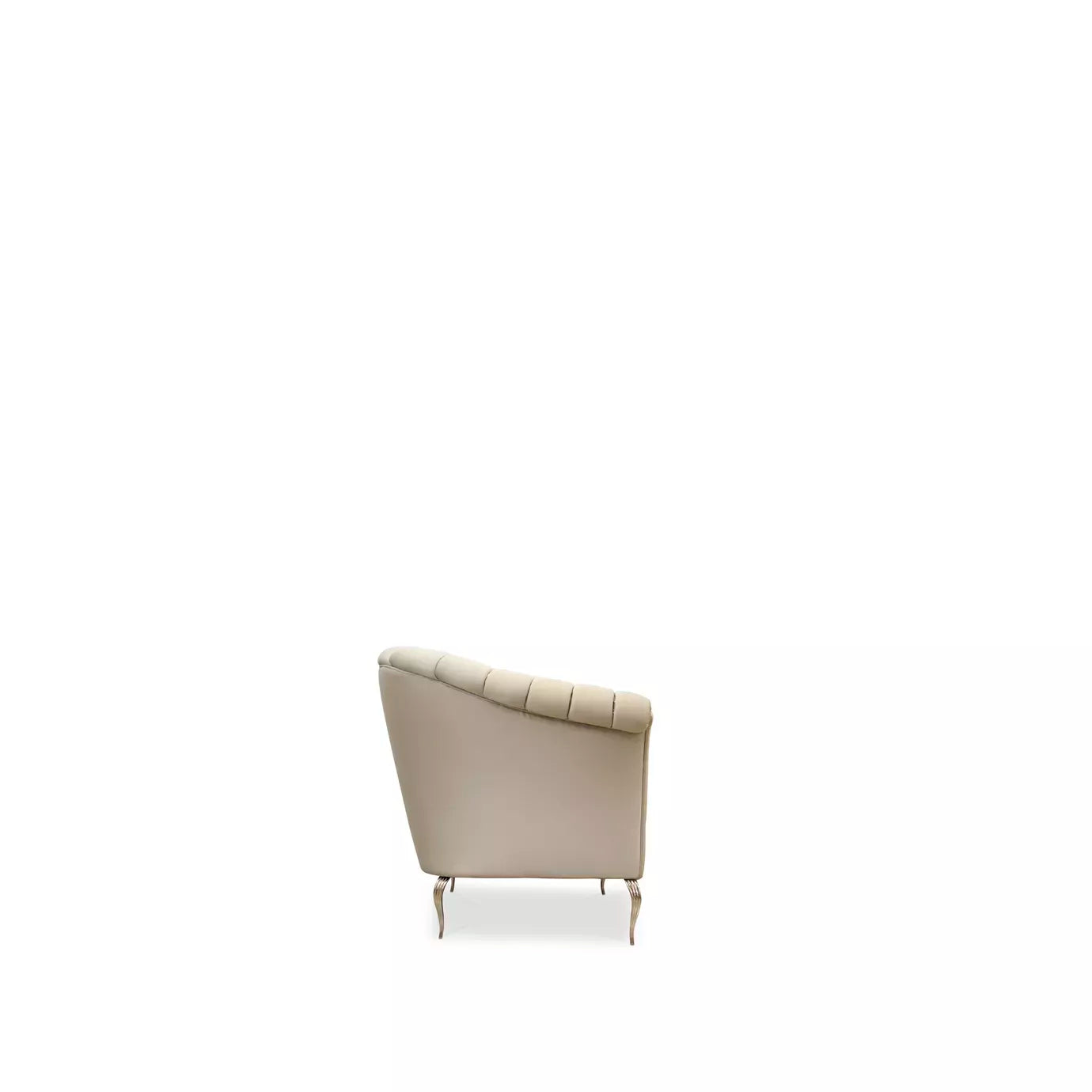 Long Caprichosa Metal Base Sofa