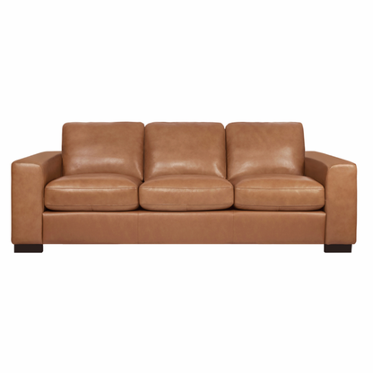 Freya Genuine Leather Sofa Set of 3