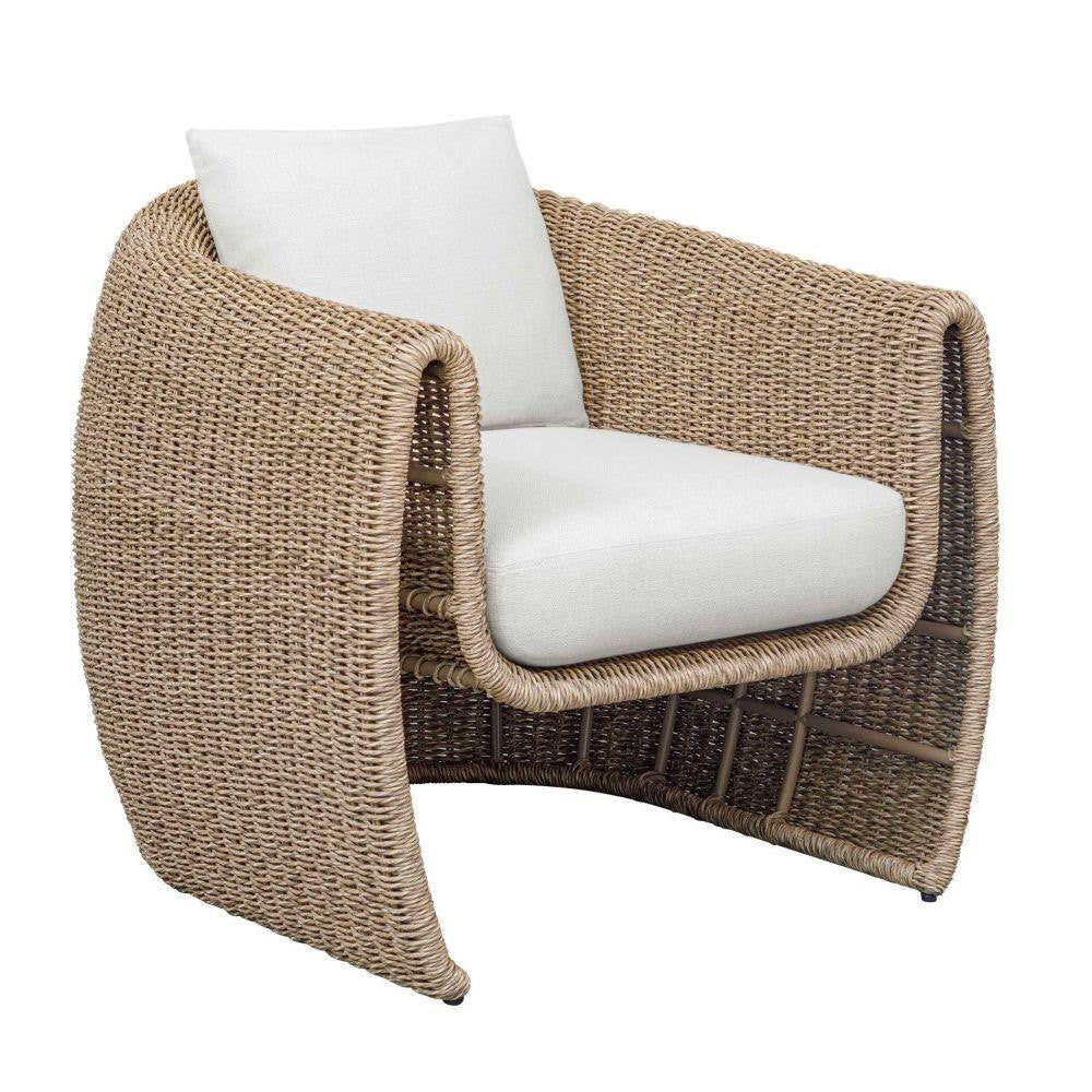 Uttermost Golden Flax Outdoor Lounge Chair