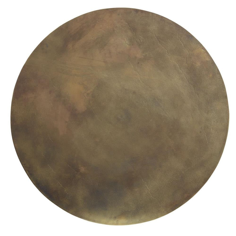 Uttermost Triplet Antique Brass Coffee Table