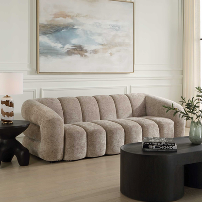 Uttermost Upholstered Chenille Sofa