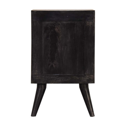 4 Drawer Multi Chestnut Nightstand