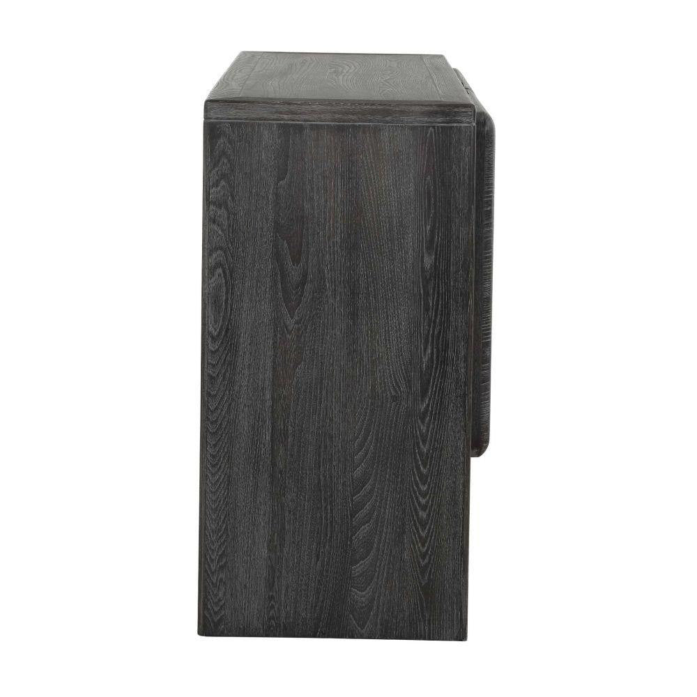 Uttermost Dark Stain 2 Door Cabinet