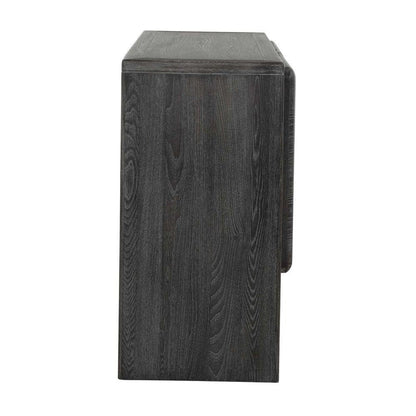 Uttermost Dark Stain 2 Door Cabinet