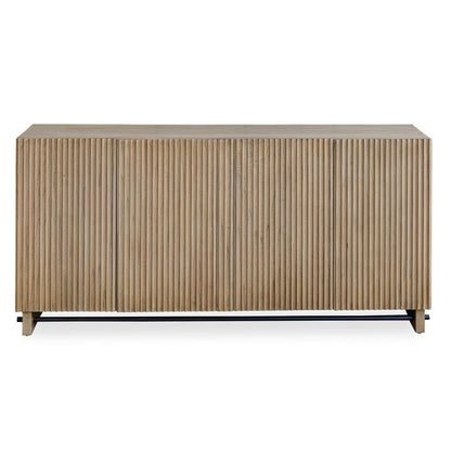 Uttermost Natural Wood 4 Door Cabinet