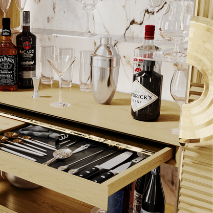 Anjelica Bar Cabinet