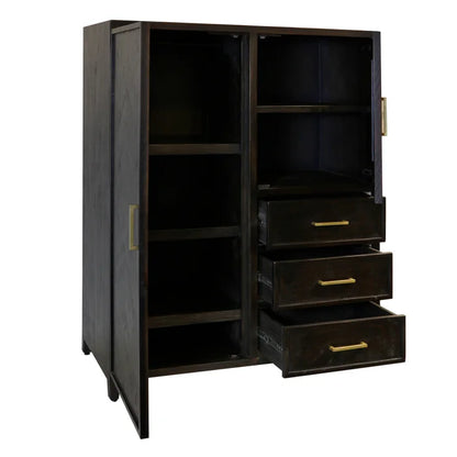 BURNT UMBER Wardrobe Cabinet