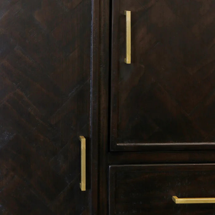 BURNT UMBER Wardrobe Cabinet