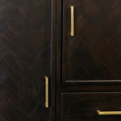 BURNT UMBER Wardrobe Cabinet