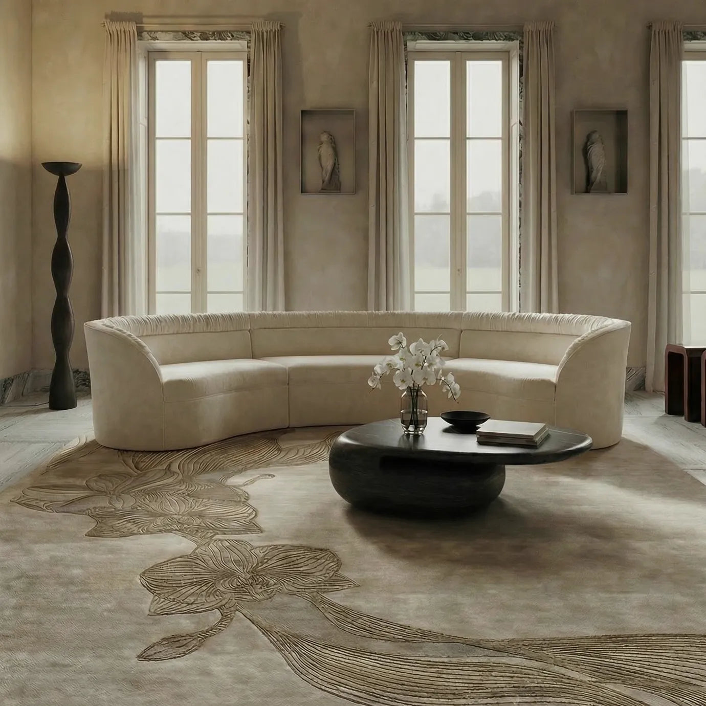 Orchid Taupe Rug