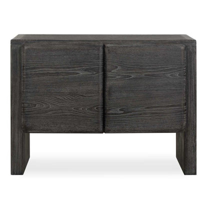 Uttermost Dark Stain 2 Door Cabinet