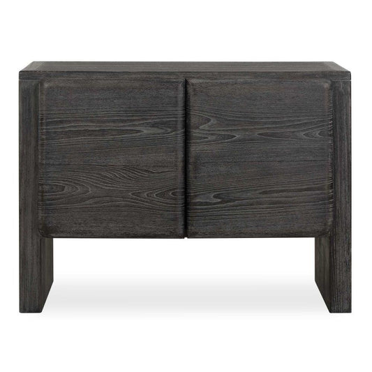 Uttermost Dark Stain 2 Door Cabinet