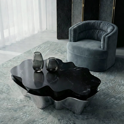 Yasmine Silver Coffee Table