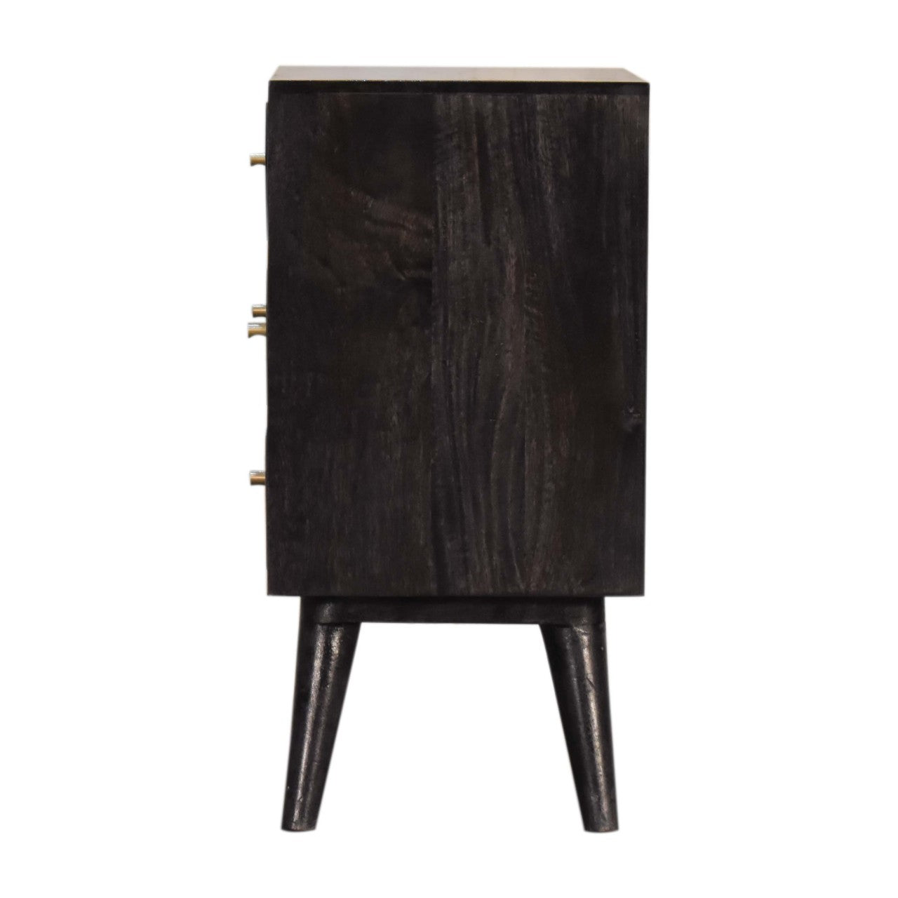 4 Drawer Multi Chestnut Nightstand