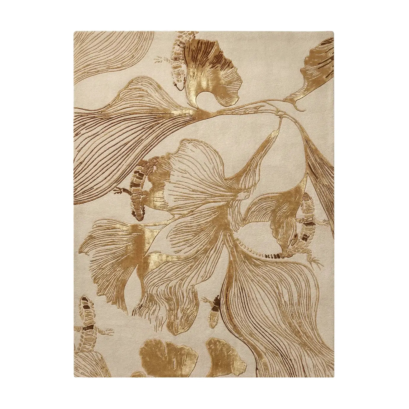 Flora Golden Rug