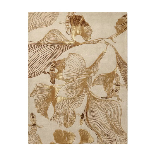 Flora Golden Rug
