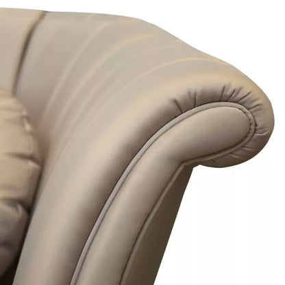Long Caprichosa Metal Base Sofa