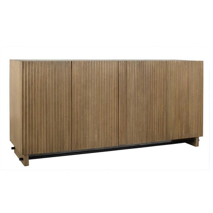 Uttermost Natural Wood 4 Door Cabinet