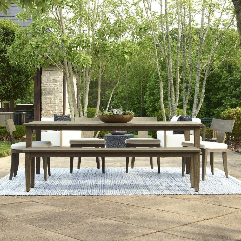 Uttermost Dark Gray Outdoor Dining Table