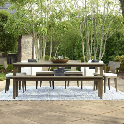 Uttermost Dark Gray Outdoor Dining Table