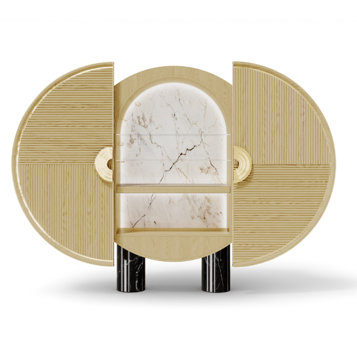 Anjelica Bar Cabinet