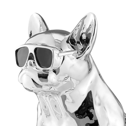 French Bulldog Sitting Sculpture
