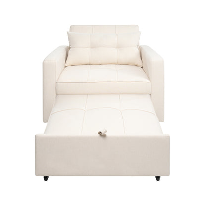 3-in-1 Folding Sofa Bed with Adjustable Backrest