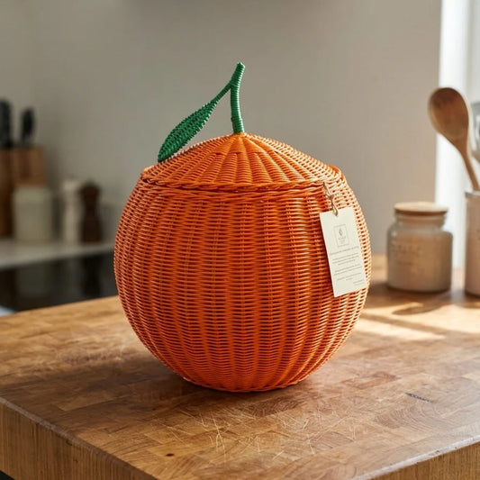 Orange Storage Basket