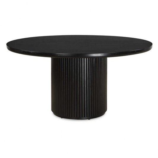 Uttermost Round Black Dining Table