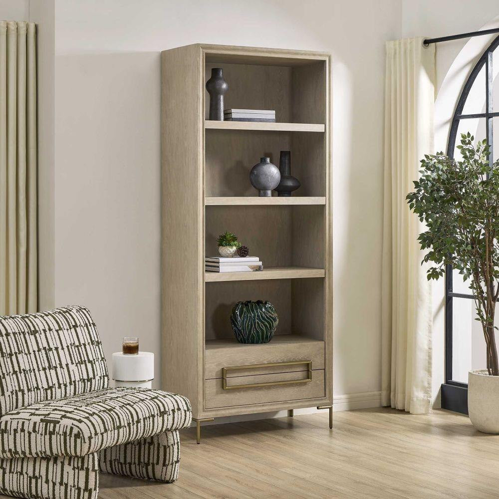 Uttermost Alessia Light Oak Etagere