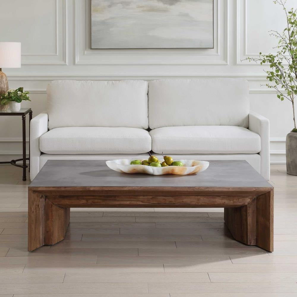 Uttermost Gray Elm Coffee Table